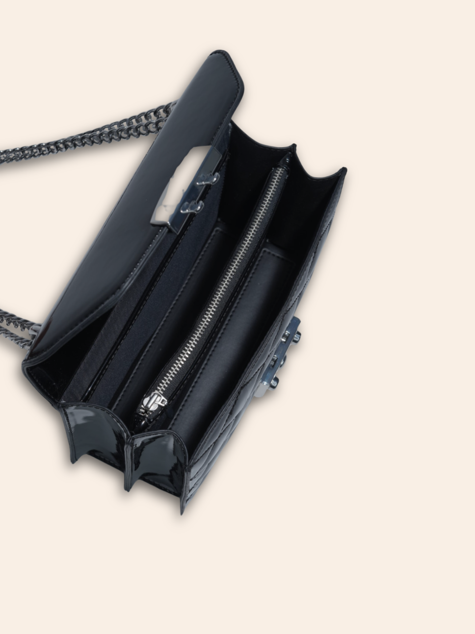 #color_Black Silver Chain